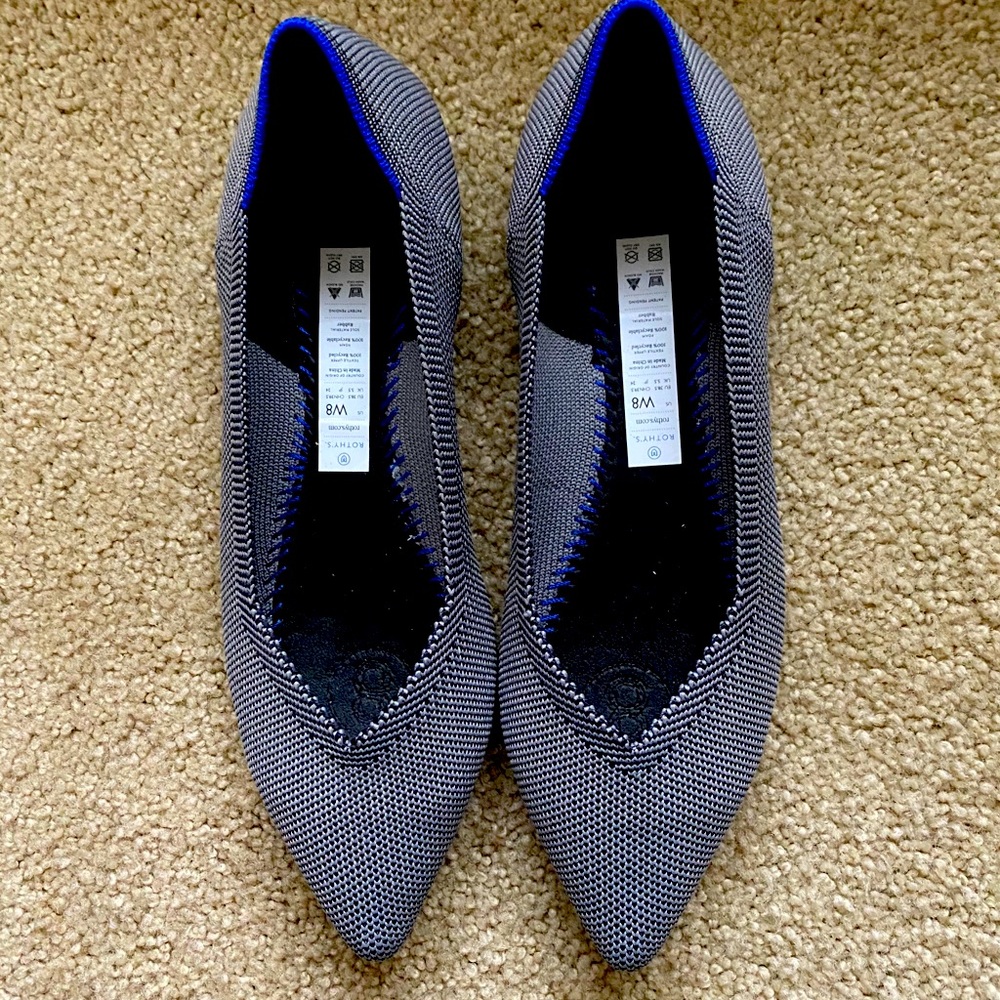 Rothy's Sz 8 Pointed Flats